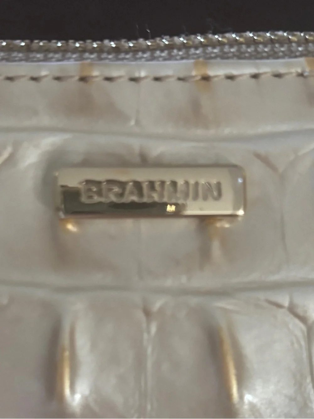 BRAHMIN Daisy Contour Melbourne Wristlet